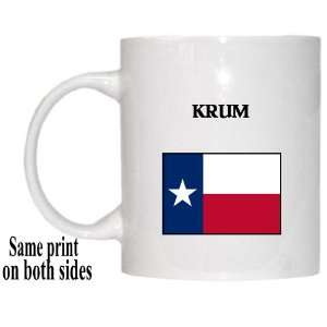 US State Flag   KRUM, Texas (TX) Mug 