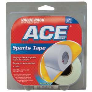  Ace Sports Tape 4 Pack Without Cutter, 9.52 Packages 