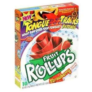 Fruit Roll Ups Strawberry Flavor 5 oz Grocery & Gourmet Food