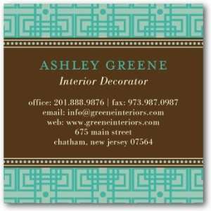    Business Cards   Geometric Border By Umbrella 