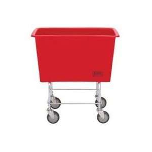  R&B Wire 466PT Elevated Bushel Truck with Poly Tub   Red 
