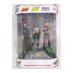  McFarlane Toys Danger Girl Fishtank 3 Figure Limited 