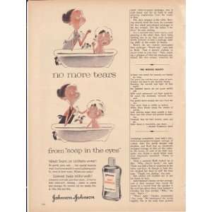   Baby Shampoo 1957 Original Vintage Advertisement 
