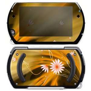    Sony PSP Go Skin Decal Sticker   Flame Flowers 