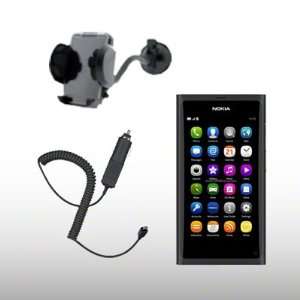   CAR CHARGER AND HOLDER FOR NOKIA N9 BY CELLAPOD CHARGERS: Electronics
