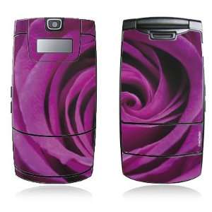   Design Skins for Samsung D830   Purple Rose Design Folie Electronics