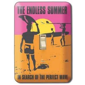   4x5) Endless Summer Surf Surfing Light Switch Plate