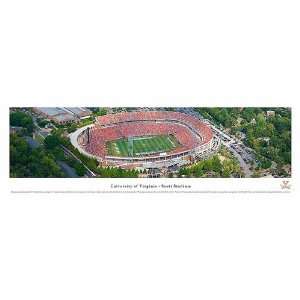   : Virginia Cavaliers Scott Stadium Panoramic Print: Sports & Outdoors