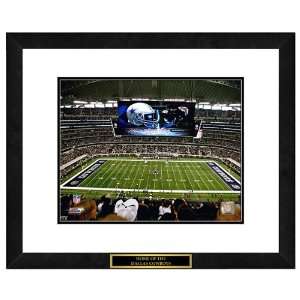  Dallas Cowboys NFL Framed Double Matted Stadium Print 