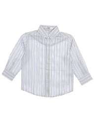 Calvin Klein Springy Stripe Slim Fit Dress Shirt (Sizes 8   20)