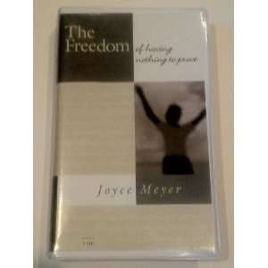   Meyer The Freedom Of Having Nothing To Prove VHS Tape 