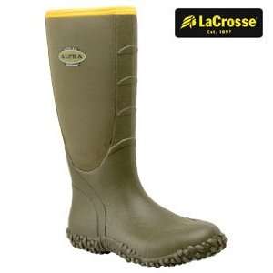  LaCrosse Alpha Lite Pull On Hunting Boots Green 3.5mm 