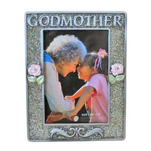  3.5 x 5 Godmother Pewter Picture Frame