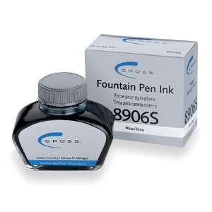  Cross Bottled Fountain Pen Ink   Blue, 2 Fluid Ounces 