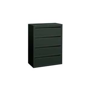  Hon 700 Series 42 Lateral File with 2 Drawers   Charcoal 