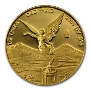 2009 1/2 oz Gold Mexican Libertad   Proof Toys & Games