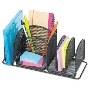  sticky note pads, envelopes, pens, pencils and more.   Steel mesh