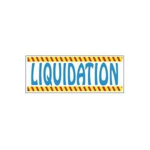 Liquidation Sale Theme Business Advertising Banner   Blue Liquidation 