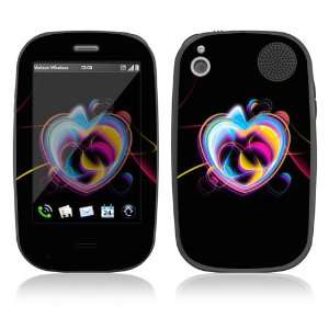  Palm Pre Plus Skin Decal Sticker   Neon Hearts Everything 