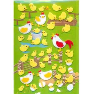  Real Felt Fun Easy Stickers   Rooster Hen Chick Farm: Home 