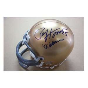  Paul Horning Autographed / Signed Notre Dame Mini Helmet 
