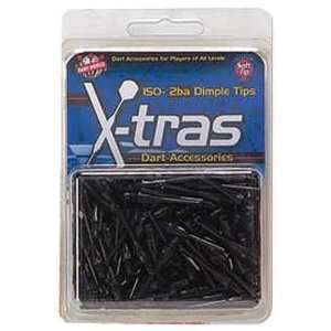 Dimple Tips Black 150 Pack 2ba Thread Size  Sports 