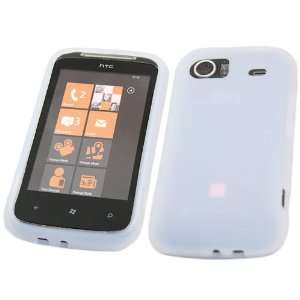   SoftSkin WHITE Silicone Case Cover Skin for HTC Mozart 7: Electronics