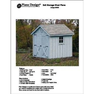 Saltbox Storage Shed/playhouse Plans  Design #70608  