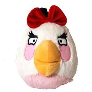  Angry Birds GIRLS 8 Inch DELUXE Plush With Sound White GIRL 