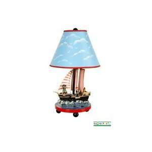  Pirate Ship 3D Table Lamp: Toys & Games