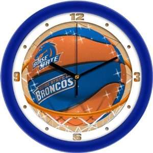  Boise State Broncos BSU NCAA 12In Slam Dunk Wall Clock 