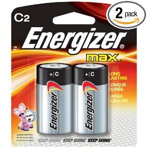 Pack Energizer E93BP 2 C Cell Alkaline Batteries 2 Batteries per 