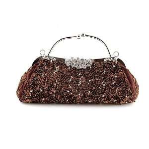  Fashion Glass Bead High End Quality Clutch Bag Evening Bag 