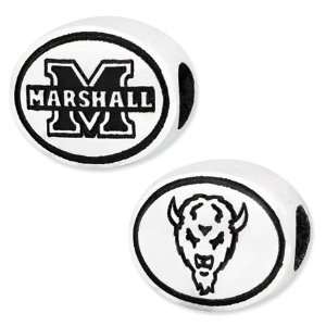  Marshall Thundering Herd Bead/Sterling Silver Jewelry
