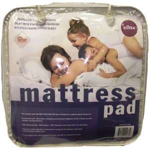 Queen Size Bed Mattress Pad 