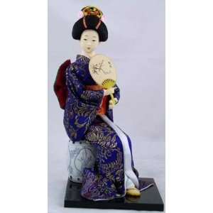  12quot; Japanese GEISHA Oriental Doll ZS1021 12: Toys 