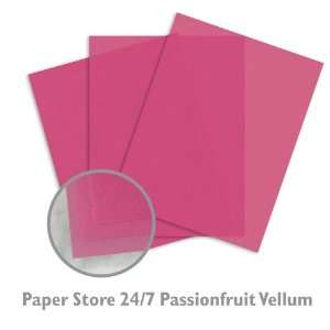  Translucent Vellum Inkjet Passion Fruit Paper   50/Package 