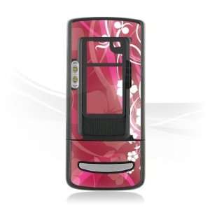  Design Skins for Sony Ericsson K750i   Pink Flower Design 