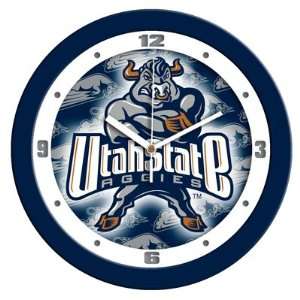 Utah State University Aggies Dimension Wall Clock  Sports 