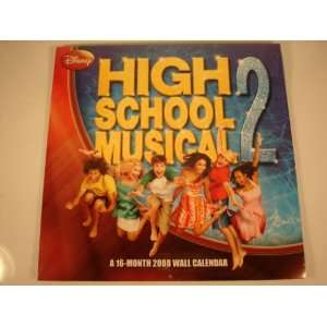  High School Musical 2 2008 Wall Calendar