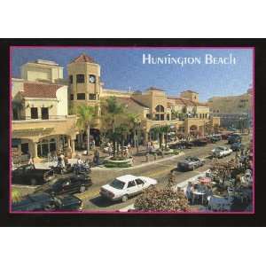  68 HUNTINGTON BEACH, CALIFORNIA POSTCARD   from Hibiscus 