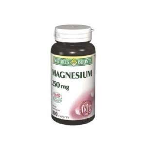  Natures Bounty Magnesium Tablets 250 Mg 100 Health 