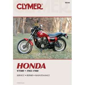  Honda VT500 1983 1988 Clymer Repair Manual: Automotive