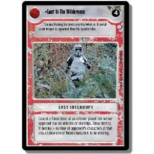  Star Wars CCG Endor Rare Lost In The Wilderness Toys 