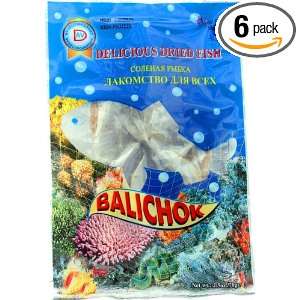 Delicious Dried Fish Balichok, 5 Ounce Bags (Pack of 6)  