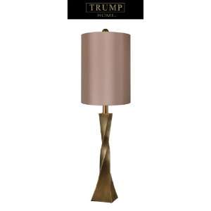   Union Square Cast Brass Table Lamp, Antique Brass
