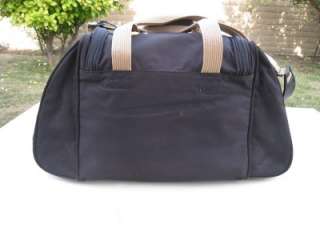 New Black & khaki Sport Duffel Gym Travel Bag Luggage  