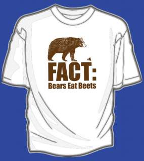 Fact Bears eat Beets Dwight Schrute The Office T shirt  