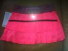 Lululemon Run Pace Setter Skirt Flash Jacquard Deep Coal Ruffles 4 XS 