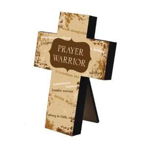  Prayer Warrior Cross: Home & Kitchen